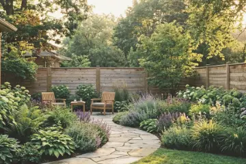 The backyard photograph developed through Kodak Portra 400.